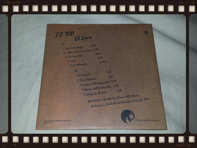 ZZ TOP / EL LOCO 紙ジャケ_b0042308_2351782.jpg