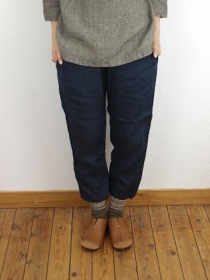 prit プリット 21/1フレンチリネン　サルエルパンツ入荷_f0325437_11422229.jpg