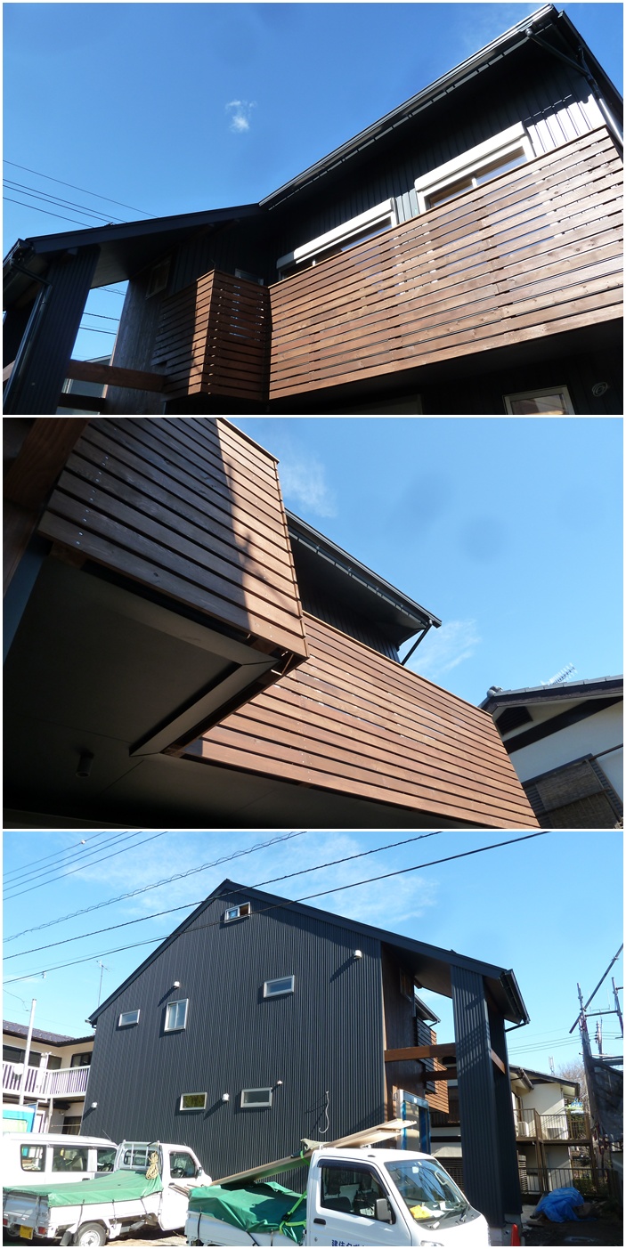 海老名市の家☆足場が外れました_c0152341_0402969.jpg
