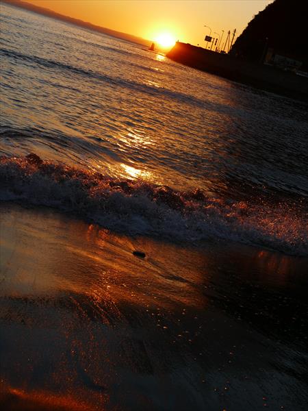 月への階段 夕日の道_d0179447_1557309.jpg