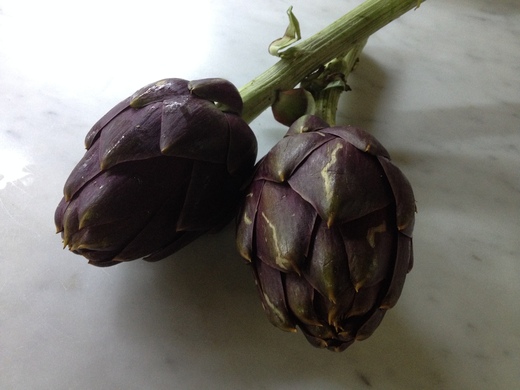 レストランメニュー再現:Tortino di Carciofi_a0136671_0341411.jpg