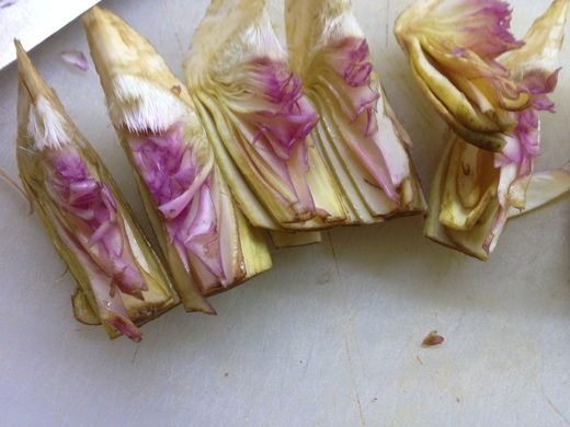 レストランメニュー再現:Tortino di Carciofi_a0136671_1343725.jpg