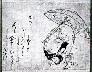 木版画『皐月さらさら三千院』 版画