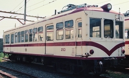 京福電気鉄道(福井) モハ251形 モハ253_e0030537_18142743.jpg