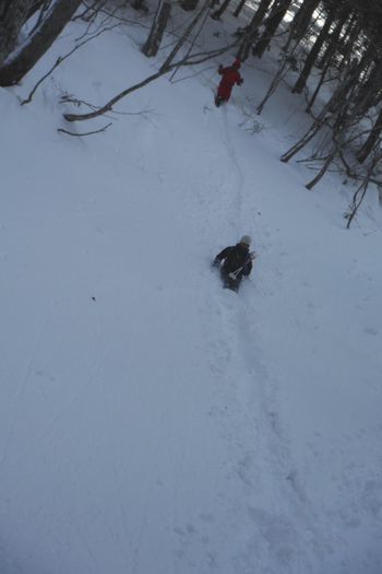 冬の大倉山に登った･･･雪はトモダチ_c0294658_20114536.jpg