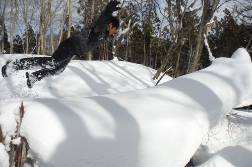 冬の大倉山に登った･･･雪はトモダチ_c0294658_20365009.jpg