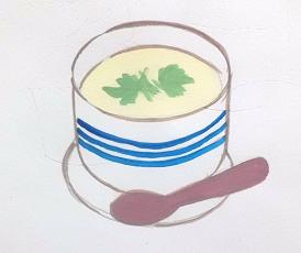 茶碗蒸しはすぐできる たなかきょおこ 旅する絵描きの絵日記 Kyoko Tanaka Illustrated Diary