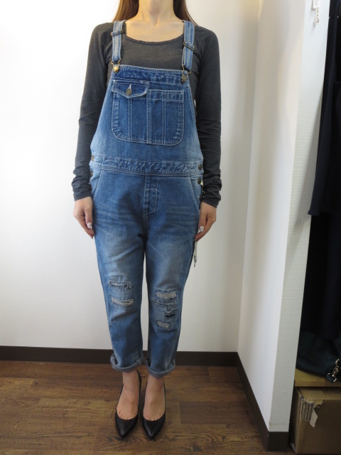 ANNA　KERRY　DENIM　ダメージ　サロペット_e0076692_13325352.jpg