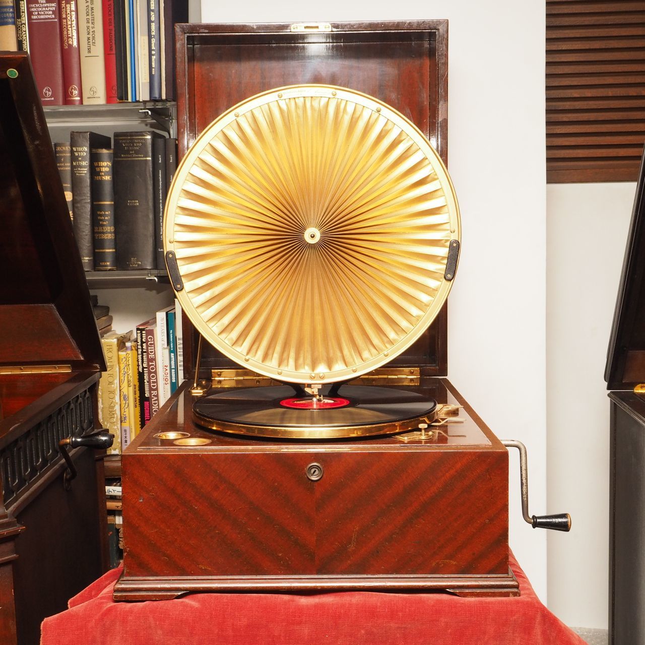 世界1000台限定】HMV460 グラモフォン ルミエール 卓上蓄音機