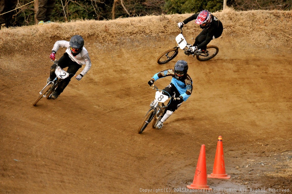 2015JOSF緑山オープニングレース（1月定期戦）VOL2：BMXエキスパート/マスターズ決勝　動画あり_b0065730_18172560.jpg