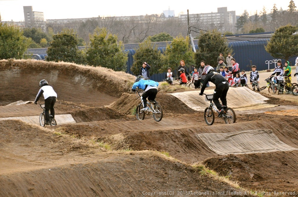 2015JOSF緑山オープニングレース（1月定期戦）VOL2：BMXエキスパート/マスターズ決勝　動画あり_b0065730_18222313.jpg