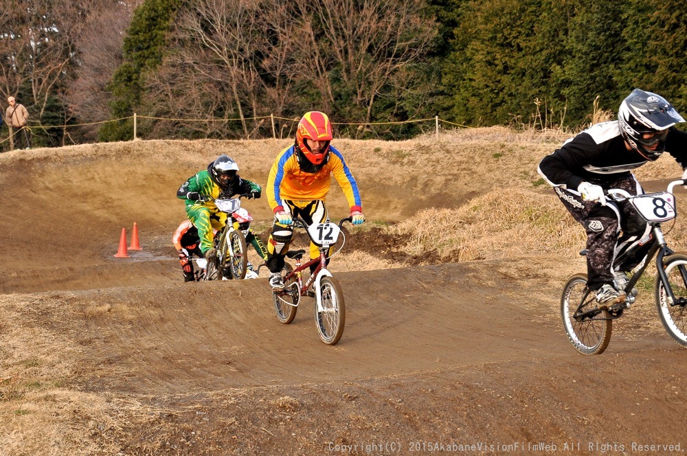 2015JOSF緑山オープニングレース（1月定期戦）VOL2：BMXエキスパート/マスターズ決勝　動画あり_b0065730_1855811.jpg