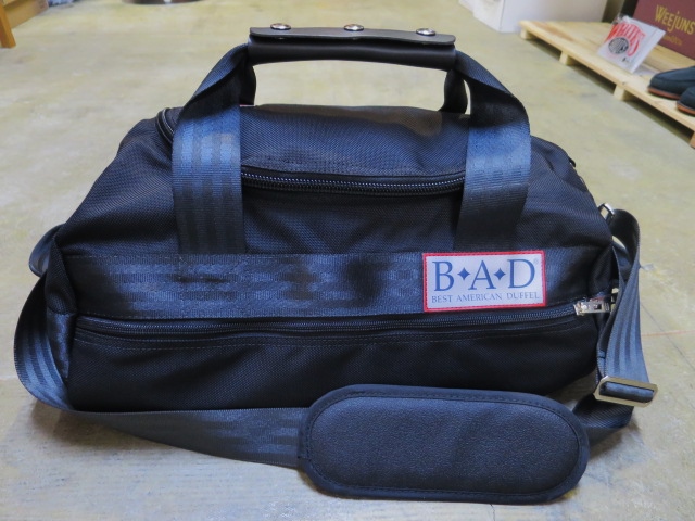 BAD BAGS　(MADE IN USA) ･･･ 3WAY DUFFLE BAG 。。。名品BAG に成る予感！★？_d0152280_2375636.jpg