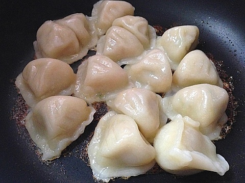 冷凍水餃子を焼いてみる ビバ自営業2