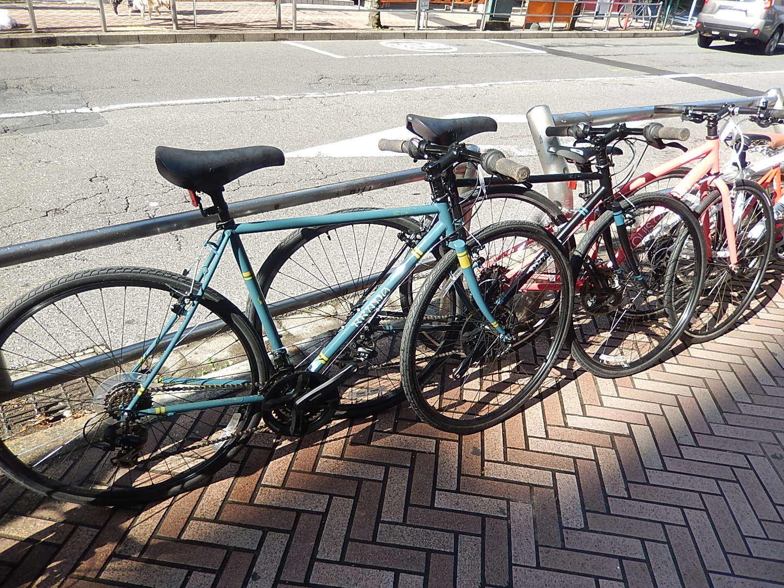 1月28日　渋谷　原宿　の自転車屋　FLAME bike前です_e0188759_1215996.jpg