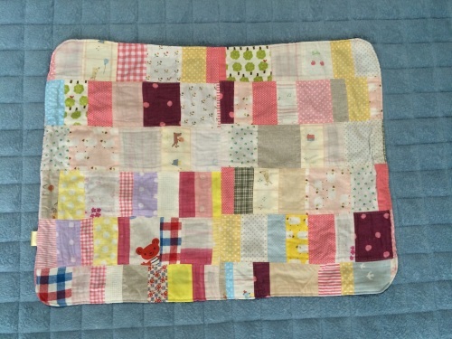 ベビーカー用ブランケットをリメイク Smile Handmade スマイルハンドメイドのブログ ベビーカー用ブランケットをリメイク Smile Handmade スマイルハンドメイドのブログ