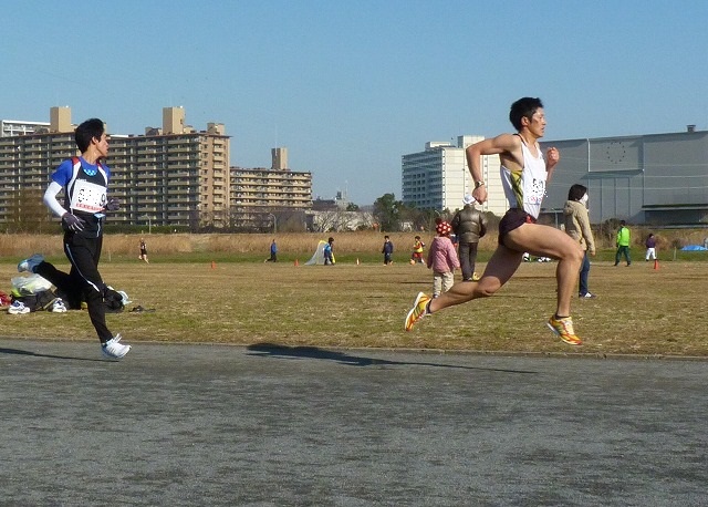おにゃじ　“第４６７回　月例川崎マラソン”　を走る　３Ｋの部Ｂ_b0166128_9534289.jpg