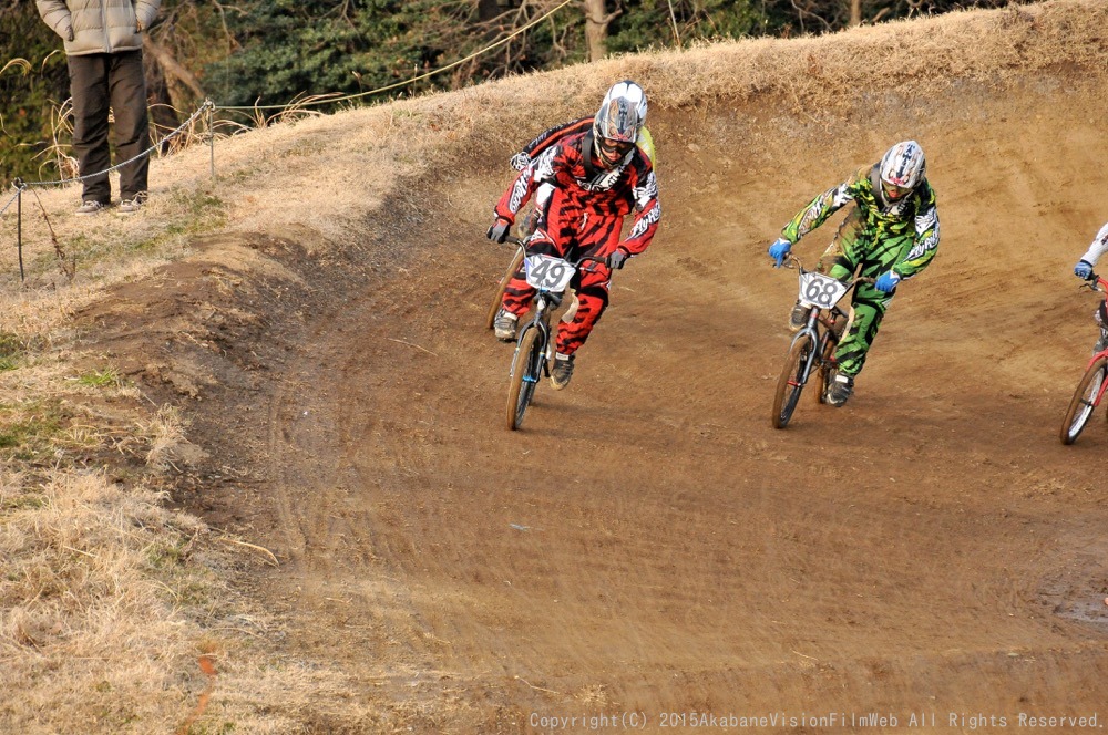 2015JOSF緑山オープニングレース（1月定期戦）VOL7：BMXミドル/14オーバー決勝　動画あり_b0065730_011712.jpg