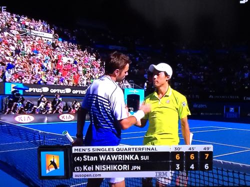 Australian Open 2015っ☆〜錦織準々決勝・その４〜_e0039886_1516282.jpg