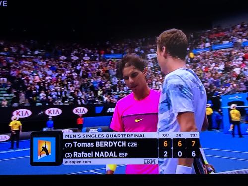 Australian Open 2015っ☆〜ナダル準々決勝〜_e0039886_1536817.jpg