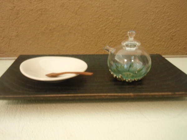 木のサーバーと豆匙たち_b0132442_18233056.jpg