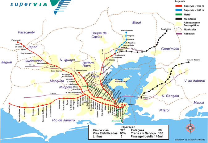 リオデジャネイロの交通手段・・・地下鉄と地上電車とバスとバンと値段◉2015年1月現在_b0032617_2561324.jpg