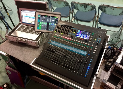 高校卒業式の現場 ALLEN&HEATH QU-16を使用_d0129824_9204338.jpg