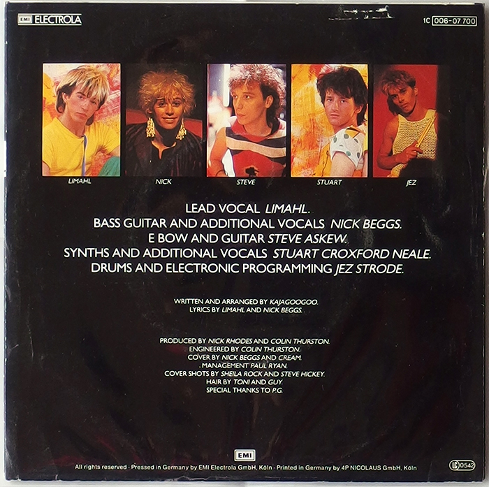 31)Album『White Feathers/Kajagoogoo』(1983年) : 100円レコード!!