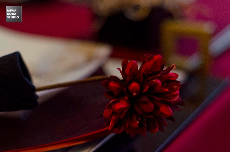 January 31, 2105 冬の和モダンのテーブル:赤いお花　Winter Japanese Modern Table: Red Flower_a0307186_740496.jpg