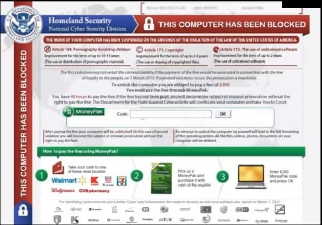 ウイルス Homeland Security の駆除方法と注意点_c0187320_15100653.jpg