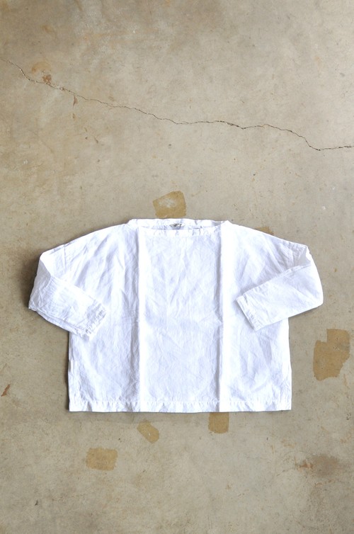  j u j u d h a u　BOAT NECK(LINEN COTTON WHITE)_d0120442_21562474.jpg