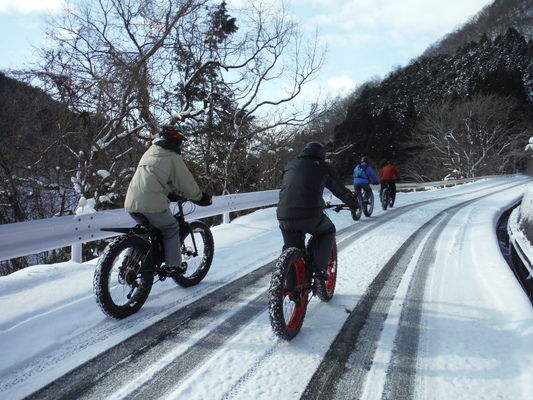 ファットバイクで雪遊び　２０１５年２月_c0132901_1752433.jpg