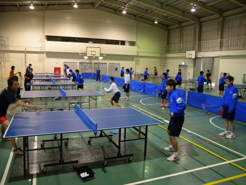 中学生卓球合同練習会　知立市立知立中学校_b0328412_22401456.jpg