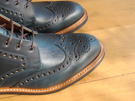 エクセルヒューマンくつ HTS (HARROW TOWN STORES) 1951's アッパーシープスキン