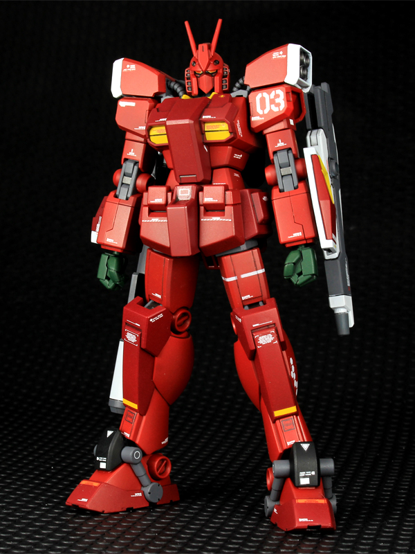 完成】HGBF 1/144 ガンダムアメイジングレッドウォーリア その6 ...