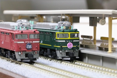 鉄道模型］「KATO：EF81 トワイライトエクスプレス色」に付属品を