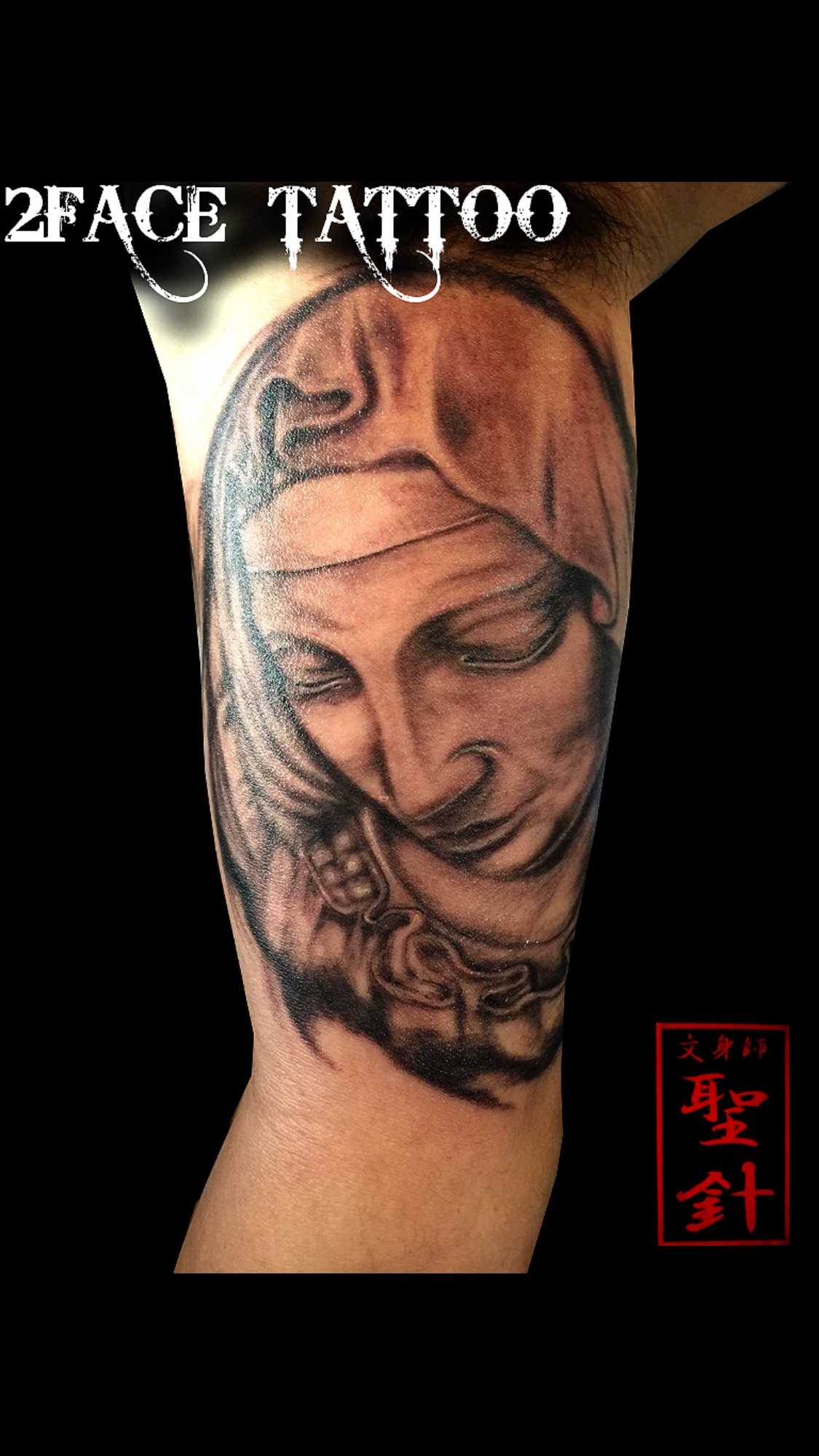 chicano tattoo＊lowrider tattoo＊B&G＊マリア : 2FACE TATTOO STUDIO 