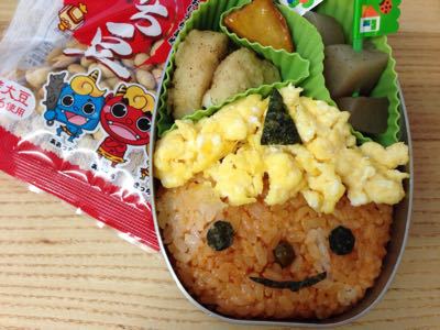 赤鬼キャラ弁 オーチャードストリート 日々のこと 赤鬼キャラ弁 オーチャードストリート 日々のこと