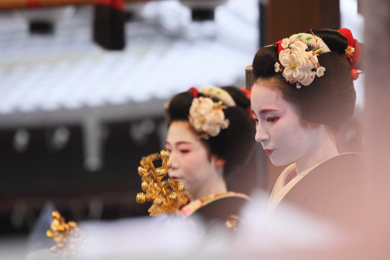 八坂神社の節分祭_c0196076_0354382.jpg