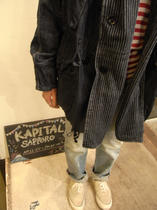 10OZデニム リングコート : SAPPORO STAFF BLOG 10OZデニム リングコート : SAPPORO STAFF BLOG