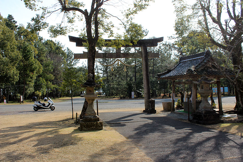 マジェスティ125♪日帰りツーリング♪海陽町編-07♪大里八幡神社♪_d0058941_2050472.jpg