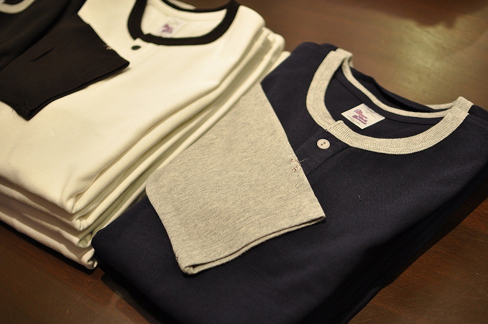 BLUCO Henly Neck 3/4 Sleeve Shirts入荷！！_f0133871_1943175.jpg