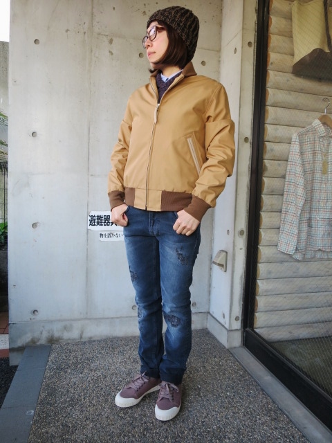 梅春STYLE SAMPLE (まだまだ小寒い編)。。。By Staff M子_d0152280_16113377.jpg