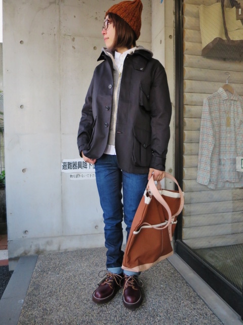 梅春STYLE SAMPLE (まだまだ小寒い編)。。。By Staff M子_d0152280_16141883.jpg