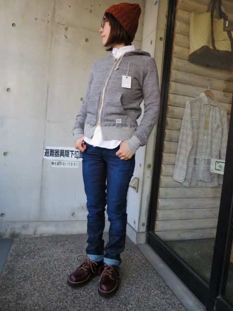 梅春STYLE SAMPLE (まだまだ小寒い編)。。。By Staff M子_d0152280_161550100.jpg