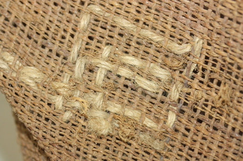 古布　木綿　科布　角袋　Japanese Antique Textile Tunobukuro_c0325097_18525946.jpg