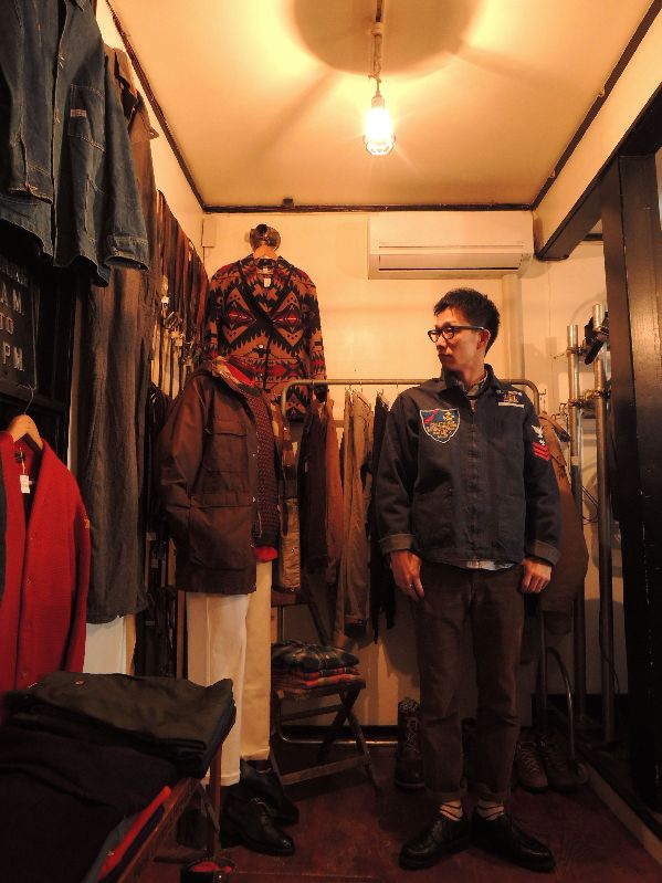 60S JUNCO DENIM SOUVENIR JACKET-U.S.NAVY---RECOMMEND 60S JUNCO DENIM SOUVENIR JACKET-U.S.NAVY---RECOMMEND