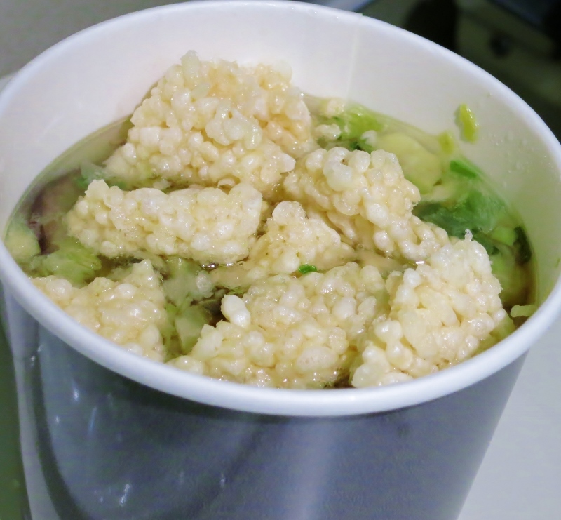 ANAオリジナル・鶏団子おこげスープ_b0083801_23114503.jpg