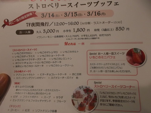 川崎日航ホテル 夜間飛行 バレンタインスイーツブッフェ_f0076001_20495362.jpg
