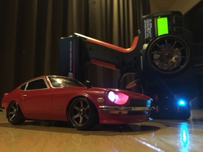 ミニッツAWDドリフトボディ（B/S 日産 フェアレディ 240Z-L